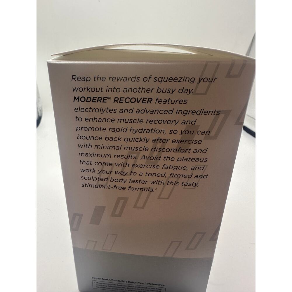 Modere Recovery Post-Workout Cranberry Citrus 20 Packets NOS Sealed Lot 2700492 - Picture 4 of 5